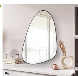 Irregular Wall Mirror - Modern Irregular Mirror - Hanging Asymmetrical Mirror - Irregular Shaped Mirror - Asymmetrical Wall Mirror for Bedroom, Hall,