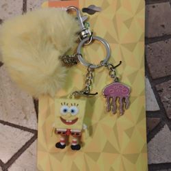 Brand New SpongeBob Keychain