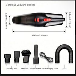 “A Clean Car in Minutes” – Portable Mini Vacuum 🚗
