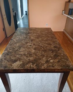 Beautiful granite kitchen table