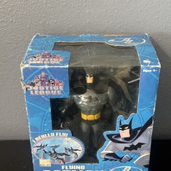 Justice League Batman Flying Toy New In Box Early 2000s