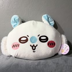 New Chiikawa 15.7” in momonga Mocchill Face Head Plush Cushion Pillow doll toy
