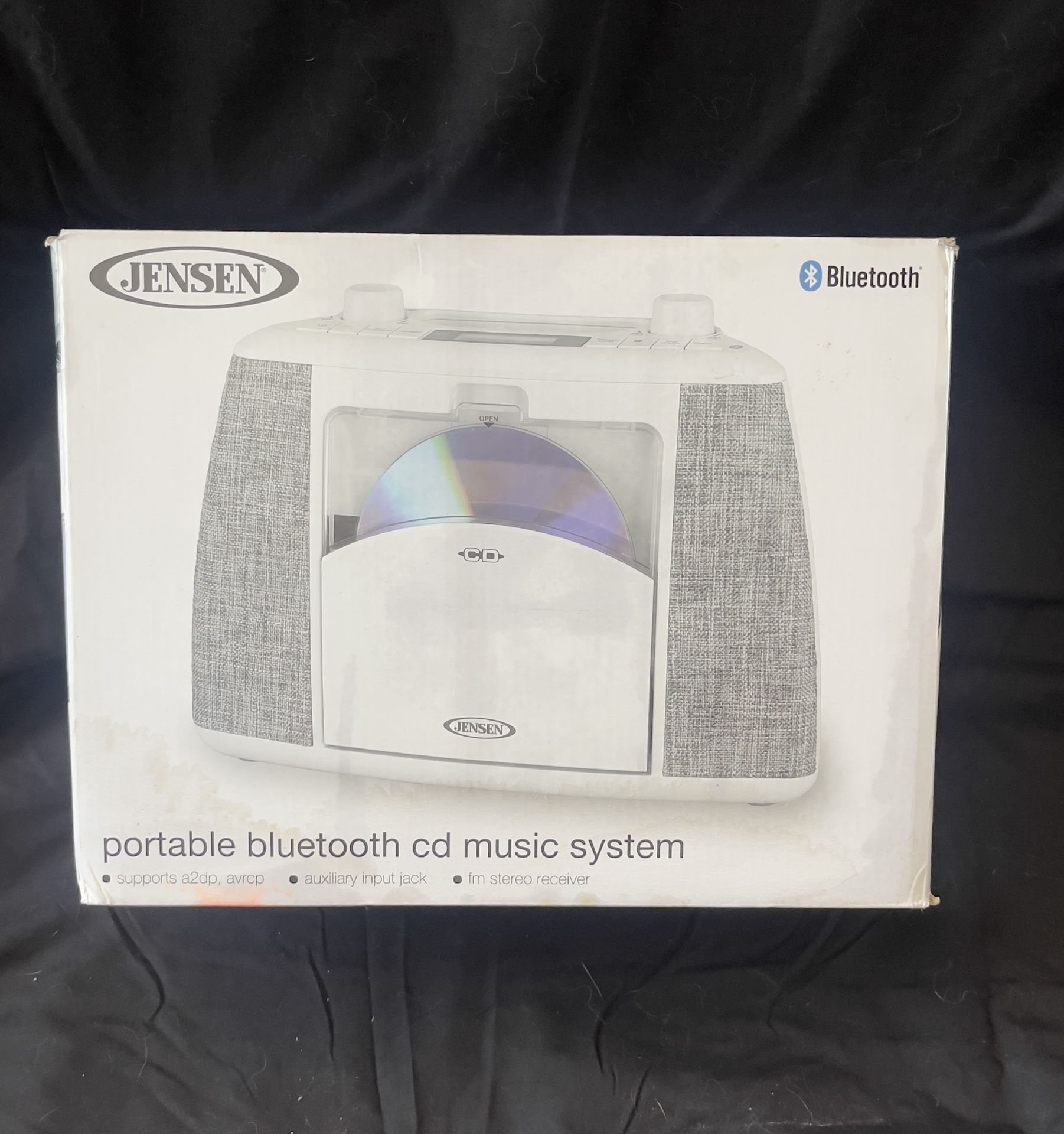 Portable Bluetooth/CD Music System