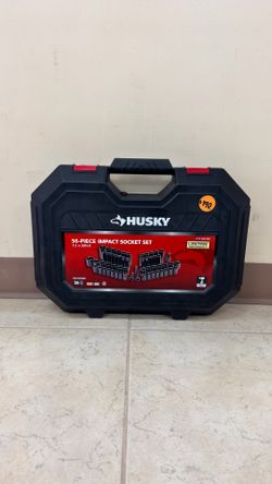 HUSKY 56-PIECE IMPACT SOCKET SET 1/2IN DRIVE
