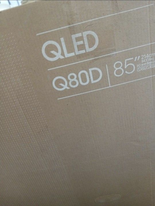 85" QLED SAMSUNG 4K SMART TV Q80D FLASH SALE TODAY!!!
