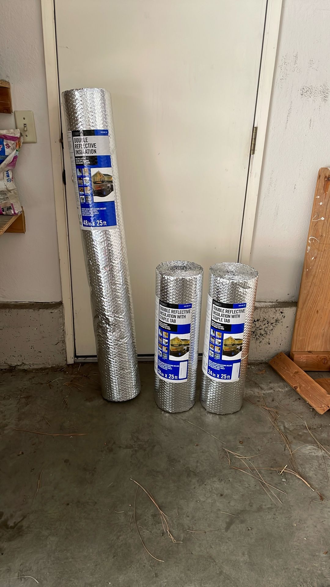 Unused Radiant Barrier
