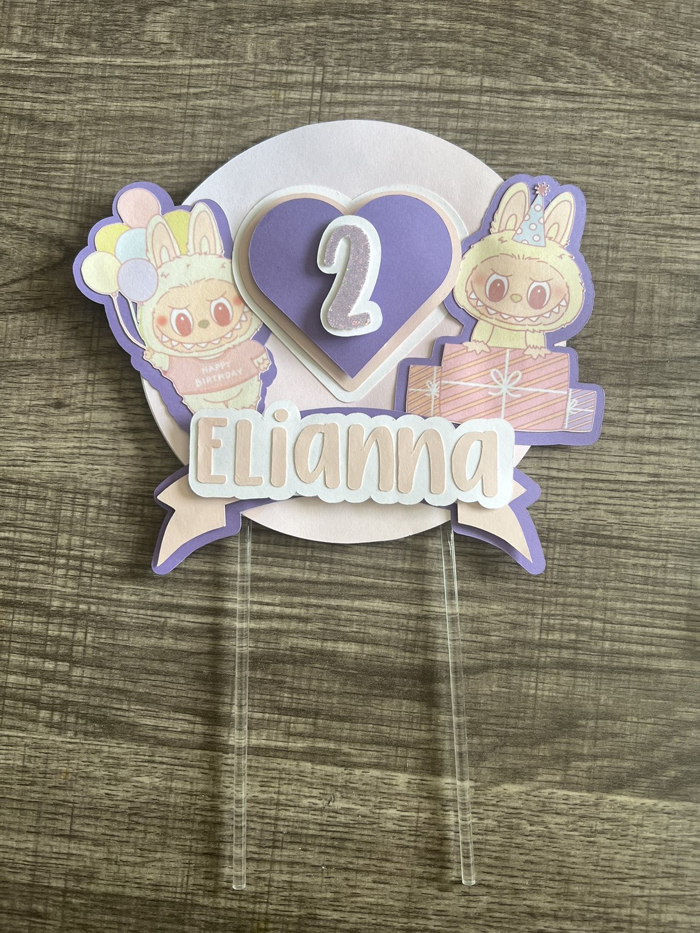 Labubu Cake Topper