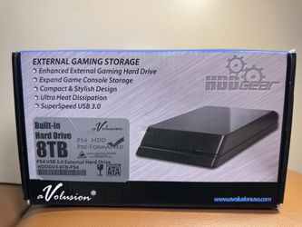 8TB  Gaming Storage