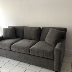 Charcoal Grey 86” Sofa