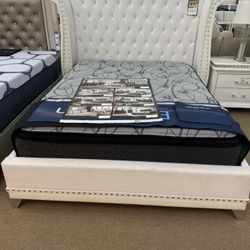 Queen platform Bed