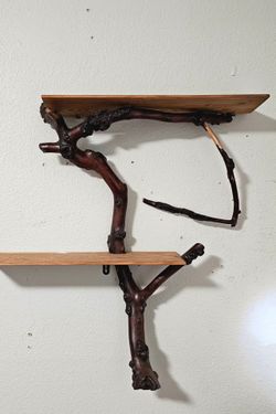 Handmade Wooden Shelf using reclaimed wood