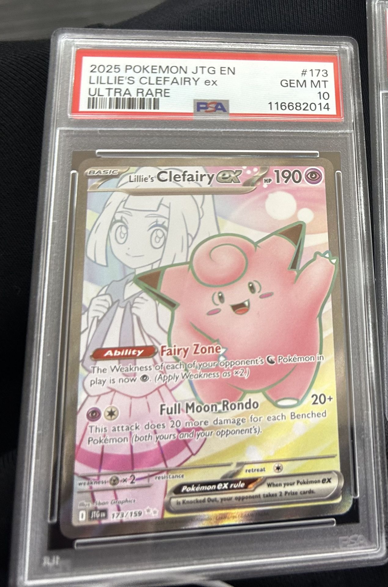 2025 Lilie’s Clefairy Ex Pokémon