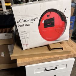 bObsweep PetHair Robotic Vacuum Cleaner & Mop