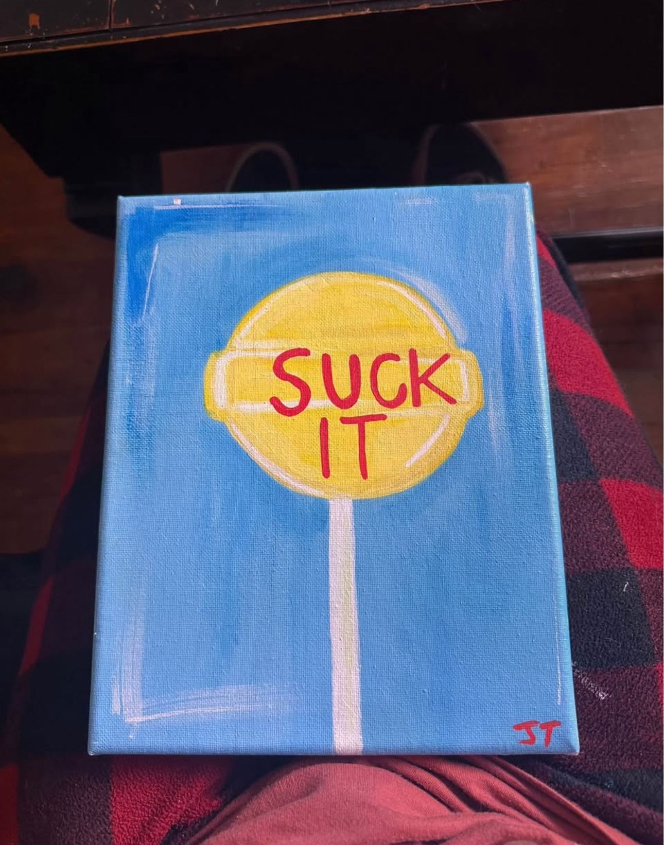 Suck It Painting