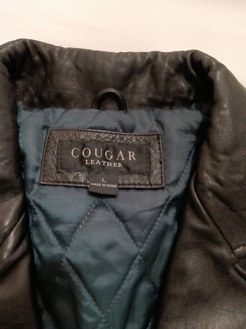 Leather jacket