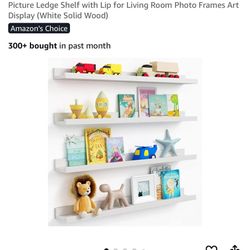 Forbena 36 Inch Four Pack Floating Shelves For Wall