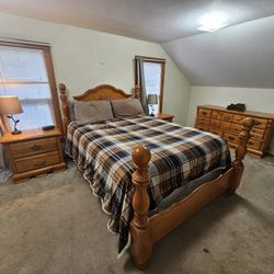 Queen Bedroom Set, All Wood