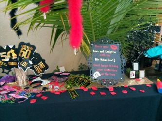 Picture props and personalized banners