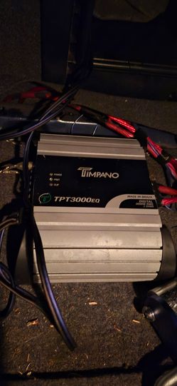 Timpano TPT3000EQ Car Amplifier 3000W RMS