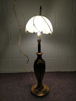 Vintage Rembrandt Brass Lamp