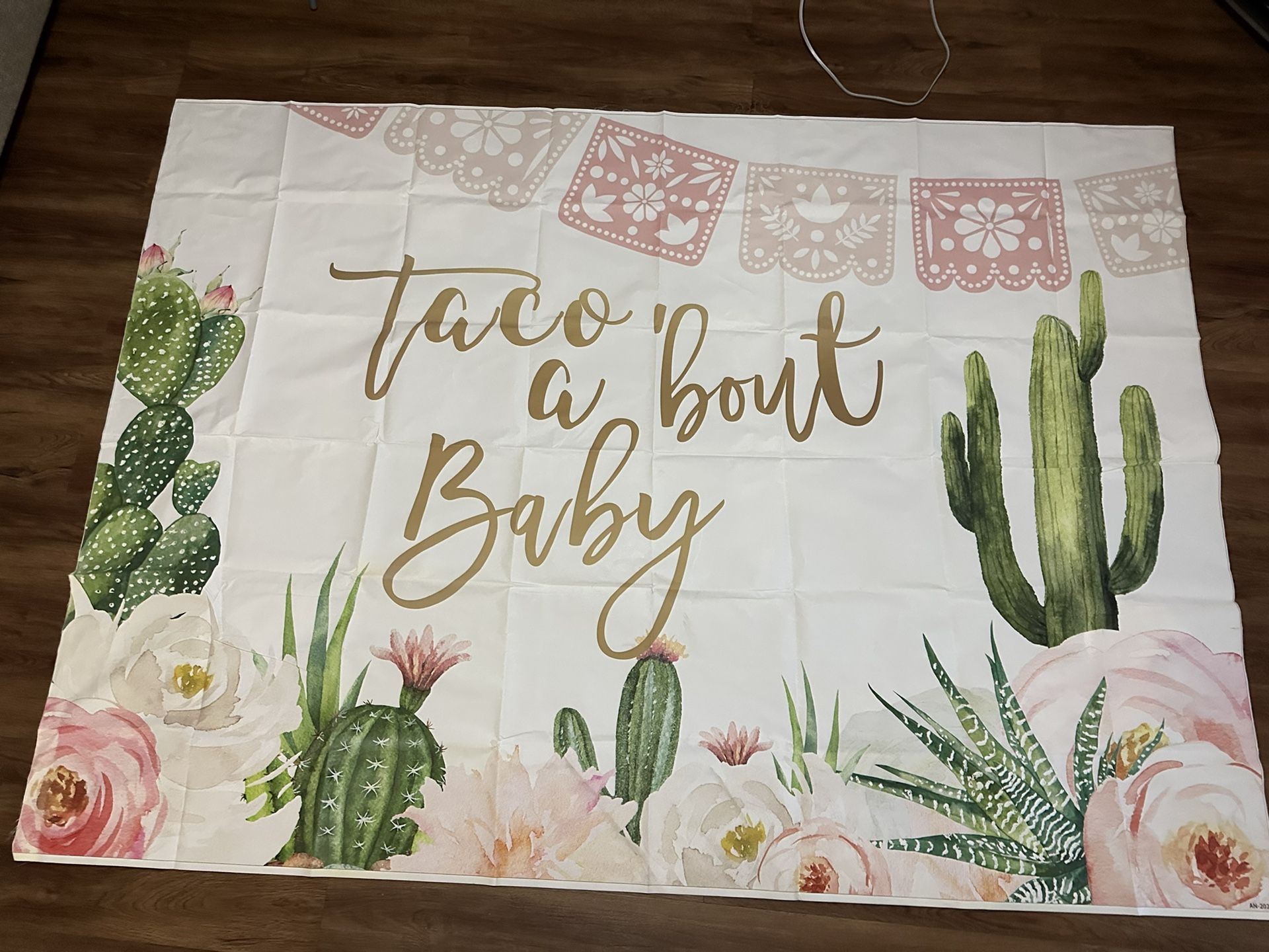 Party Baby Shower Backdrop