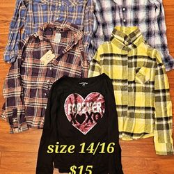 Girls clothes(Checkout the pictures for different items)