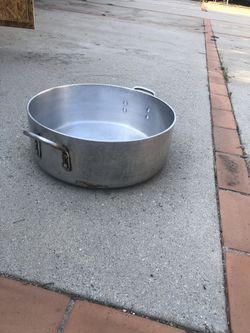 Heavy Duty 18 qt Aluminum Brazier