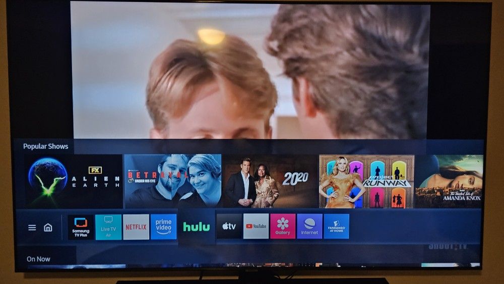 Samsung 75" TV. 3 Months Old