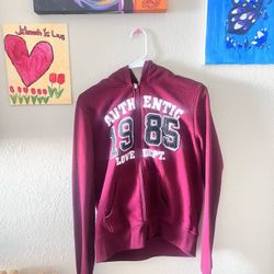 Burgundy Jacket 