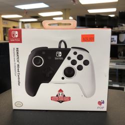 Nintendo Switch PDP Rematch Wired Controller Open Box