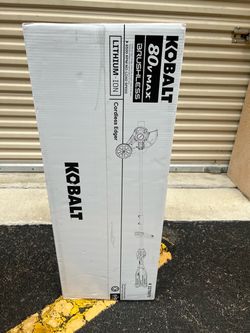 BRAND NEW 🔥 Kobalt 80V 8-in Handheld Battery Operated Lawn Edger (TOOL ONLY) #KE880-06