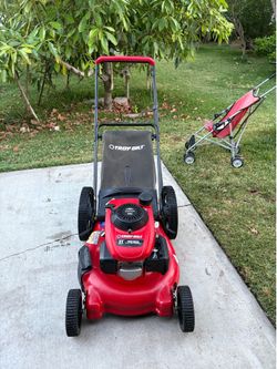 Honda Troy bilt push lawnmower