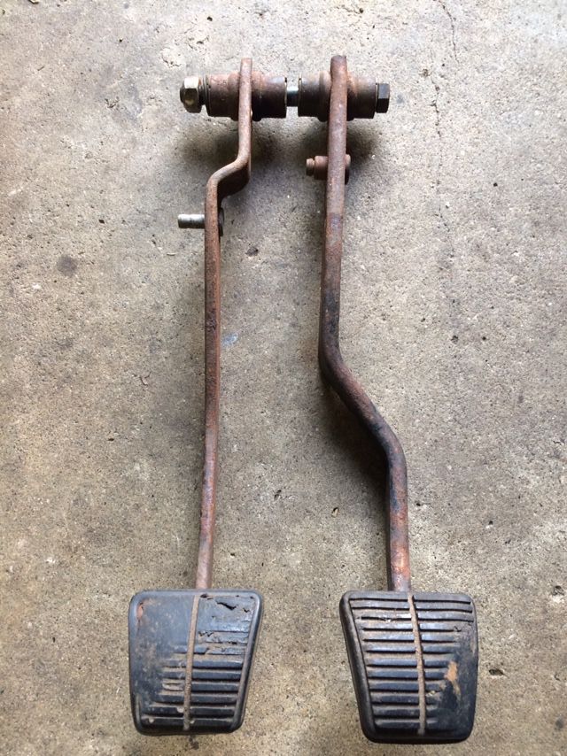 Clutch Brake Pedal Set W Bracket H