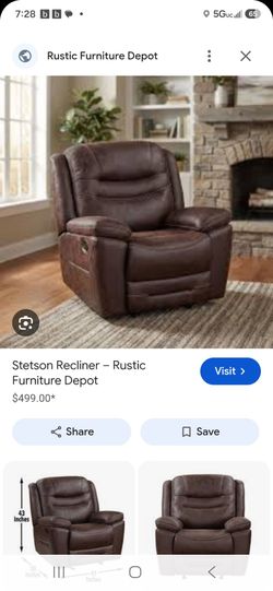 Leather recliners