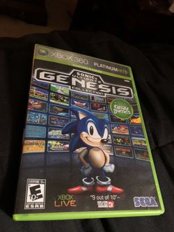 Xbox 360 Sonics ultimate genesis collection