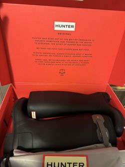 Black Hunter Rain Boots **NEW**