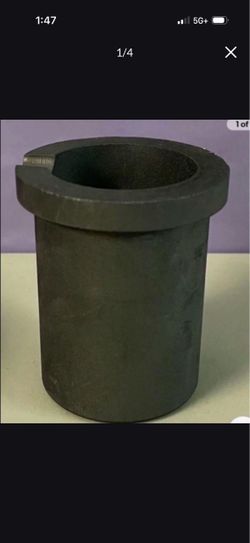 GRAPHITE CRUCIBLE FOR MELTING GOLD & SILVER (NEW)