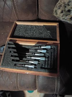 Starrett Metrometeter Set 0-6 Outside