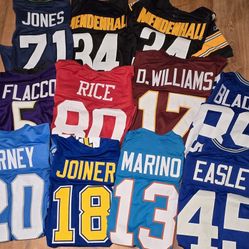 STITCHED FOOTBALL JERSEYS!
