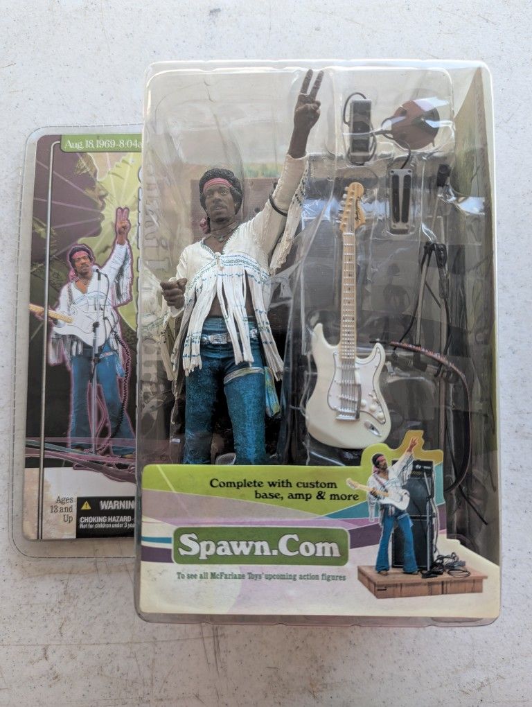 Jimi Hendrix McFarlane Toys Action Figure
