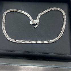 Cuban Chain Silver