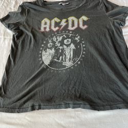 AC/DC concert T-shirt, Size Large