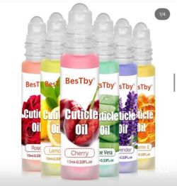 BesTby Cuticle Oil Roll-On Set – 6 Scents