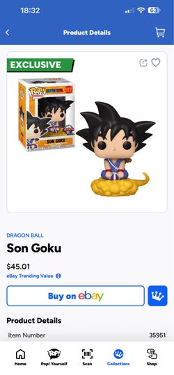 Dragon ballz funkos ( Kid Goku )
