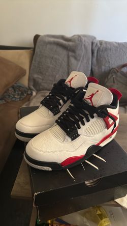 Jordan 4 Red Cements