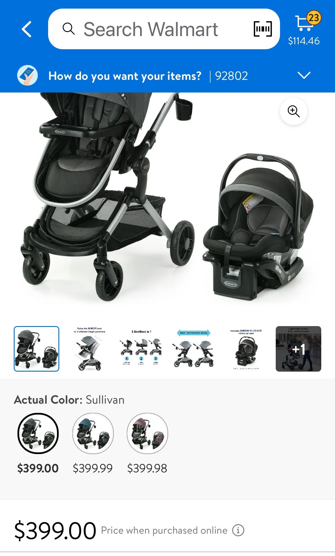 trendsport umbrella stroller Smooth Stroll Convenience NOV-25 Color:Black / White Grid DC-1 Dual Lens Helmet go moments easier from