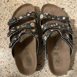 Birkenstock floral sandals size 36