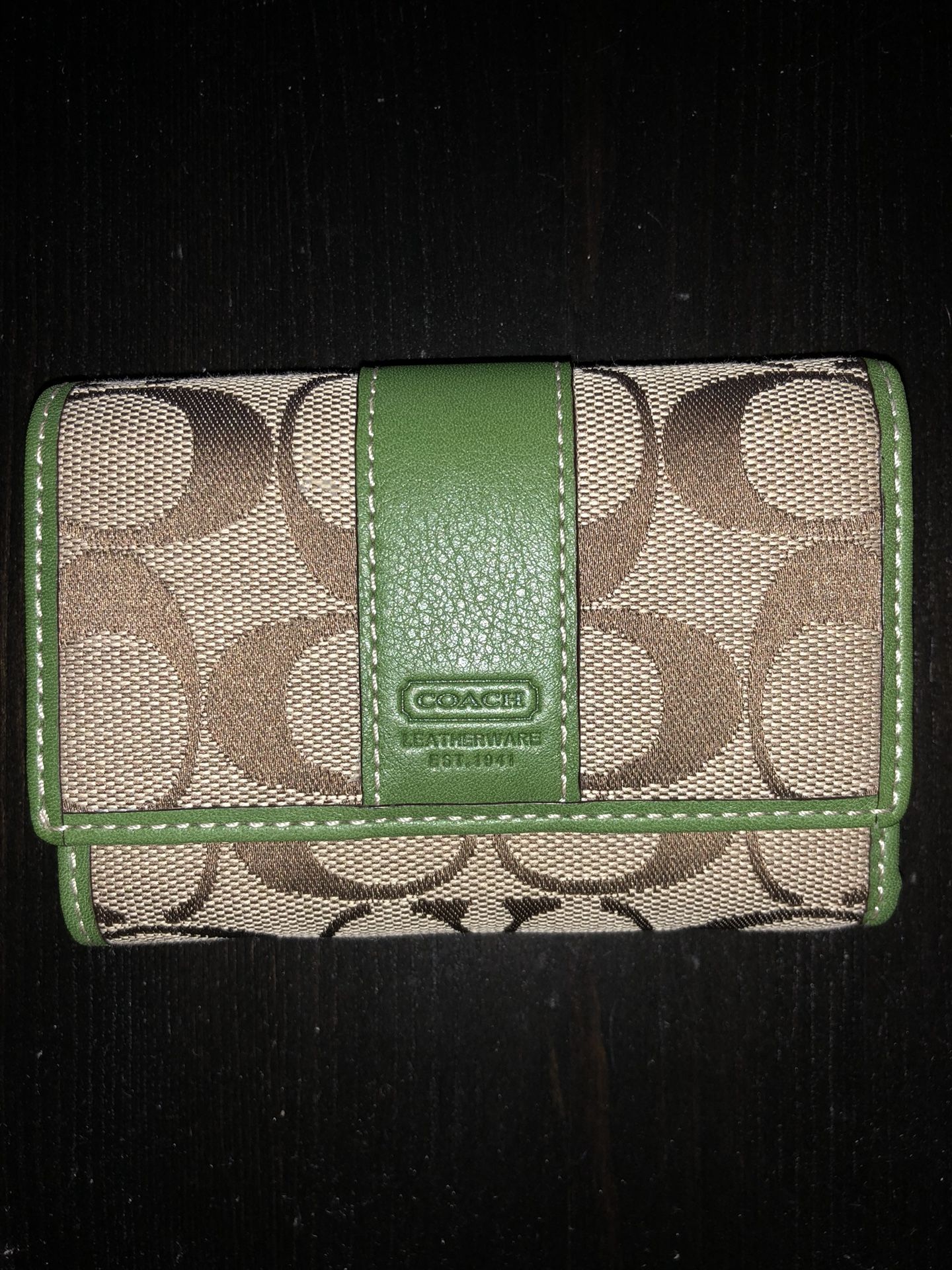 Authentic small Coach wallet