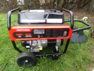 Craftsman's 5000 Watt Brand New Generator