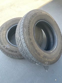 Rocky Mountain 245 75 R16 used set of 2